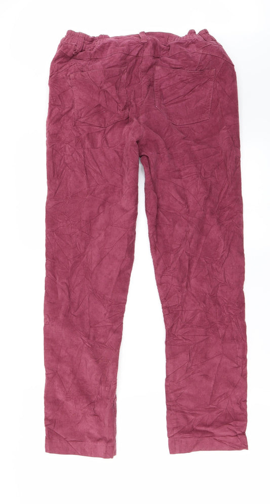 Cotton Traders Womens Purple Skinny Jeans Size 12 L26 in