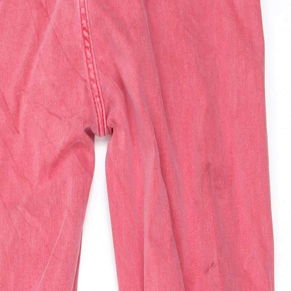 Marks and Spencer Womens Red Skinny Jeans Size 8 L24 in