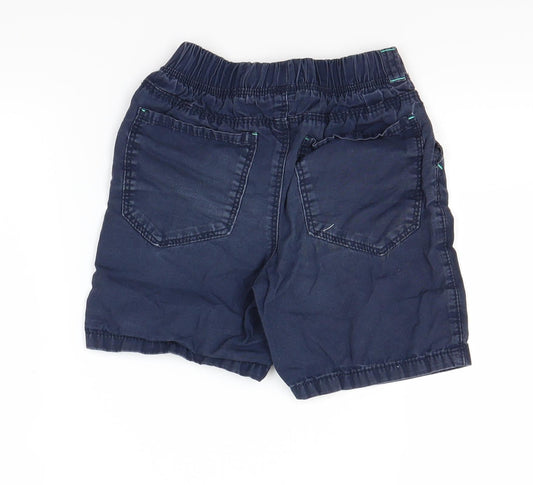 Rebel Boys Blue Chino Shorts Size 2-3 Years