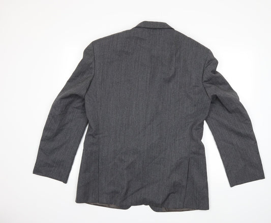 Marks and Spencer Mens Grey Jacket Suit Jacket Size 40