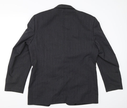 Armando Mens Grey Jacket Blazer Size 40