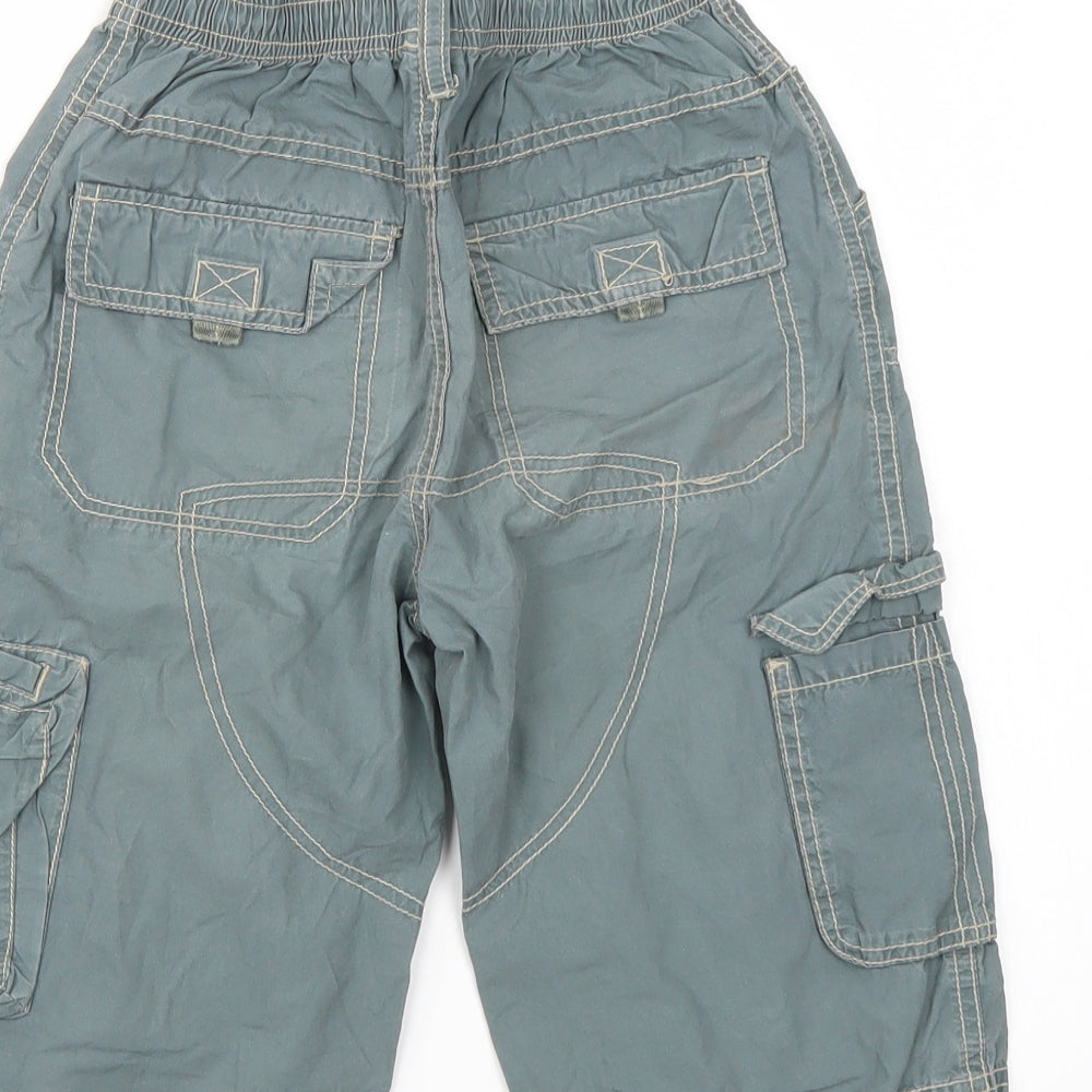 Adams Boys Green Bermuda Shorts Size 9 Years