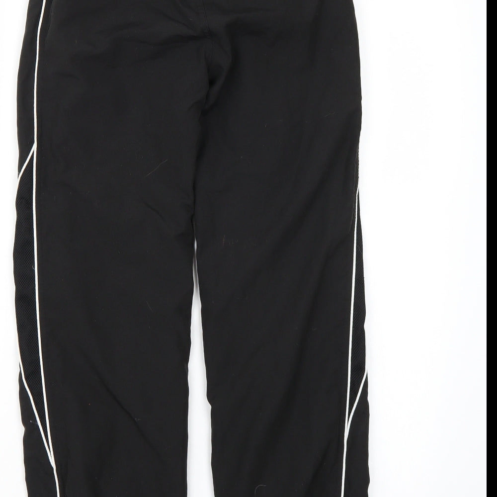 Brand and care label for School life girls’ black bloomer trousers, size 10-11, years