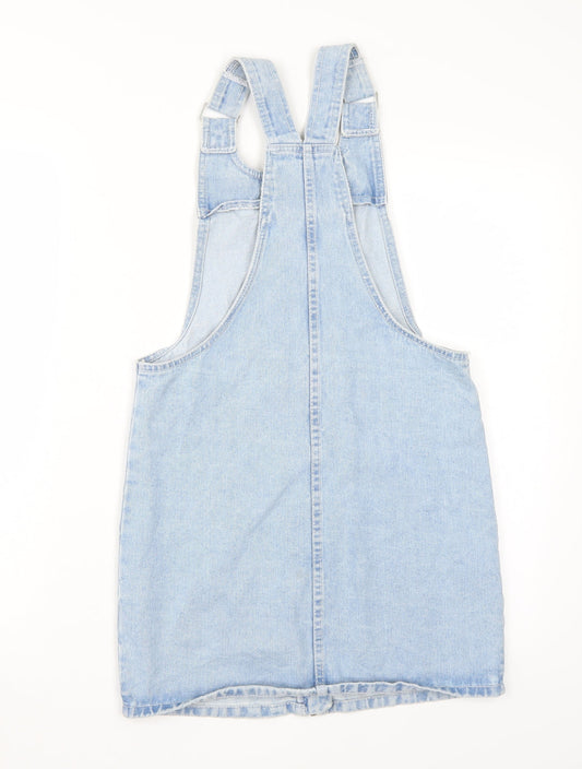 Newlook Womens Blue Dungaree One-Piece Size 4