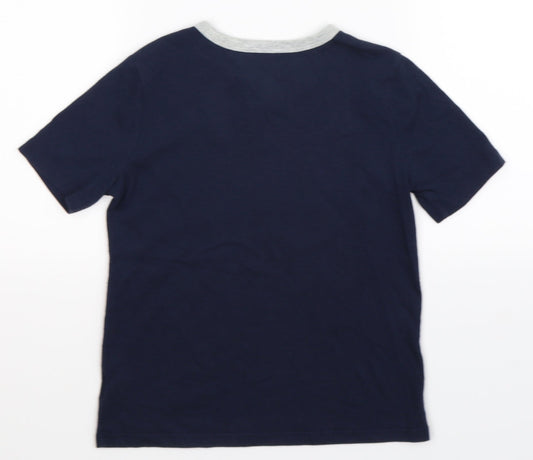 Gap Boys Blue Basic T-Shirt Size 6-7 Years