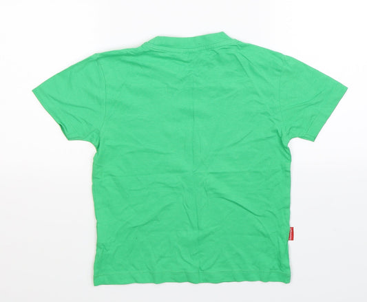 Slazenger Boys Green Basic T-Shirt Size 5-6 Years