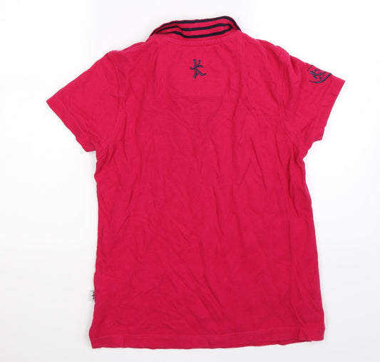 Kukri Womens Pink Basic T-Shirt Size 10