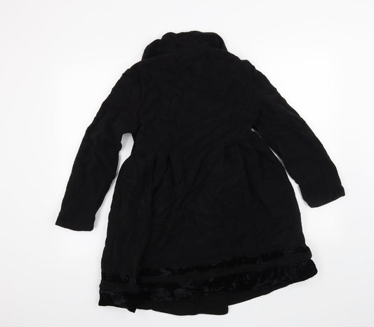Copper Key Womens Black Jacket Coat Size 10