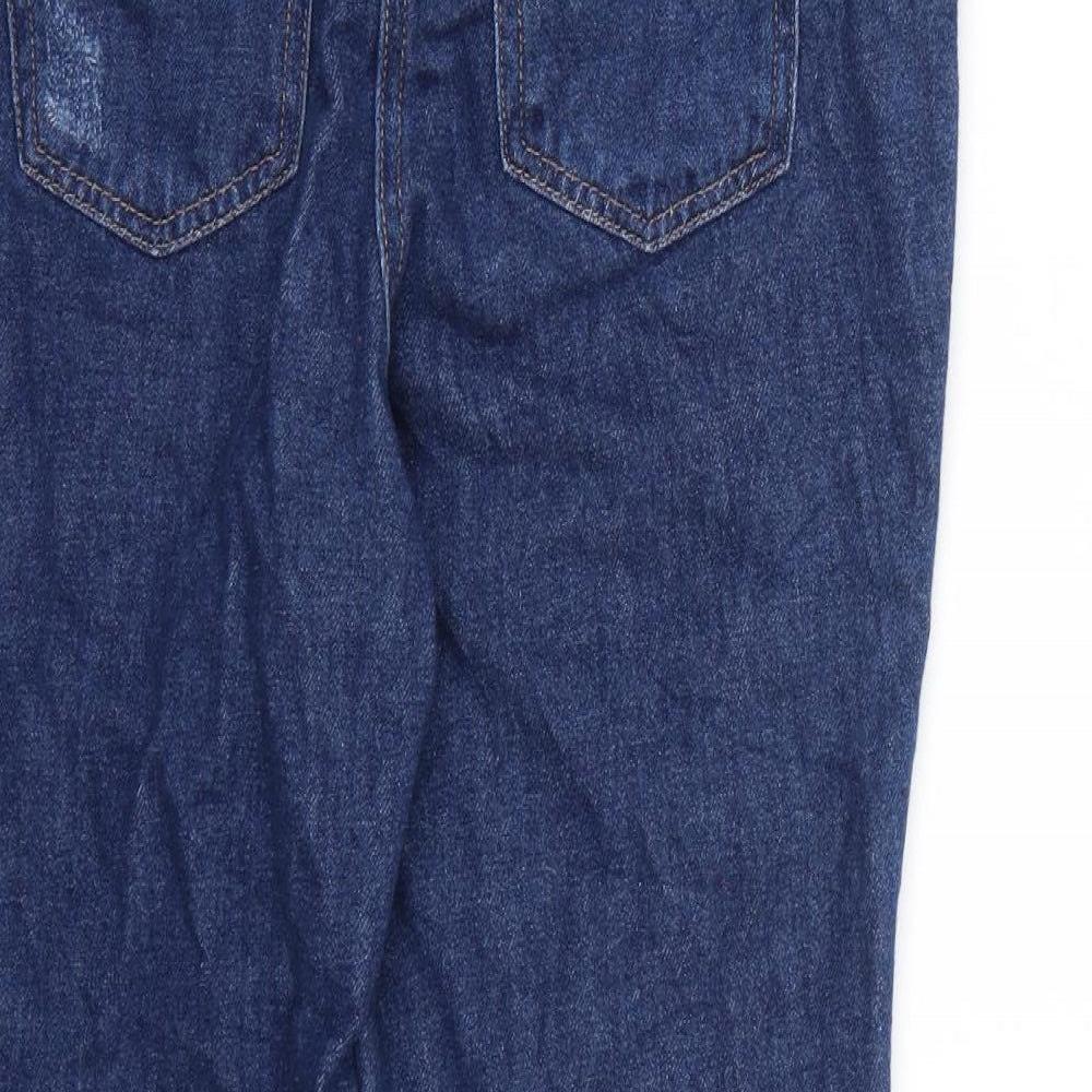&DENIM Womens Blue Denim Mom Jeans Size 10 L24 in