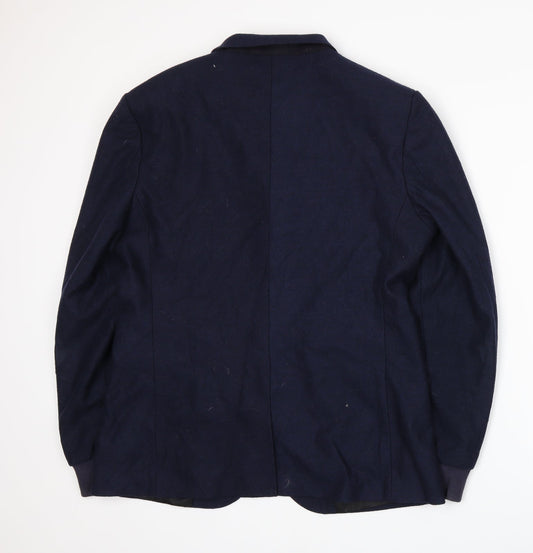ASOS Mens Blue Jacket Suit Jacket Size L