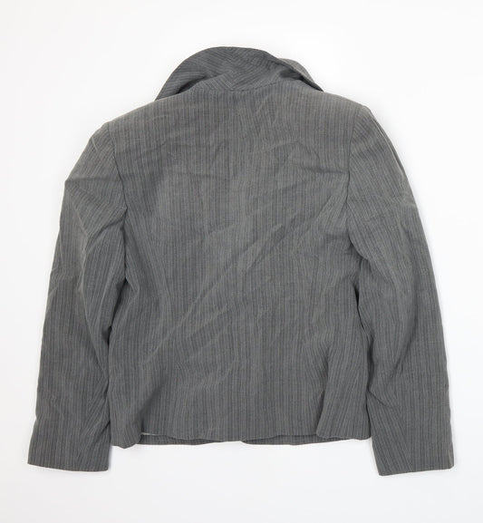 BHS Womens Grey Jacket Suit Jacket Size 12