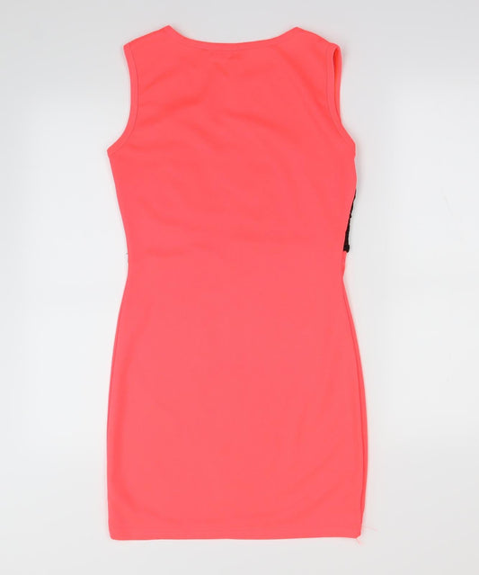Indulgence London Womens Pink Bodycon Size S