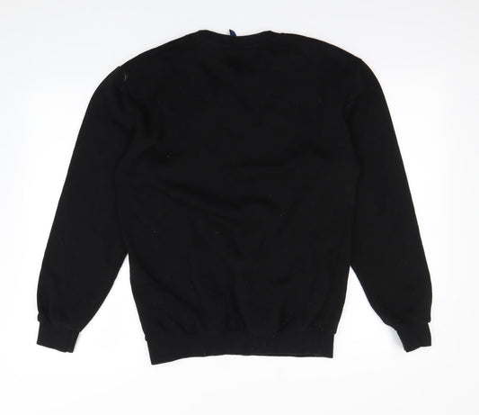 Divided Womens Black Pullover Jumper Size XS