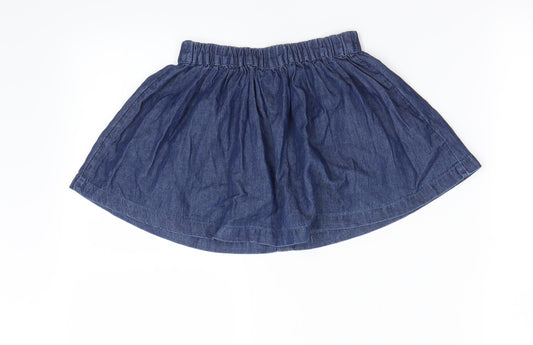 George Girls Blue Mini Skirt Size 2-3 Years