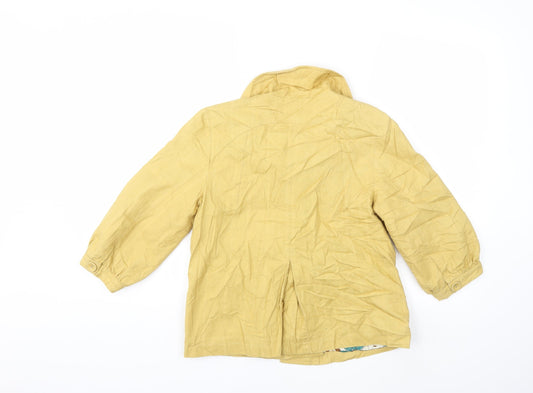 Papaya Womens Yellow Jacket Coat Size 10