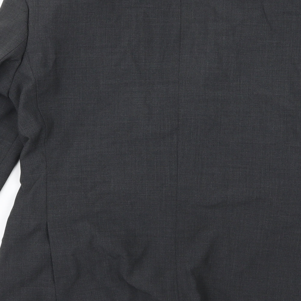 Marks and Spencer Mens Grey Jacket Suit Jacket Size 38