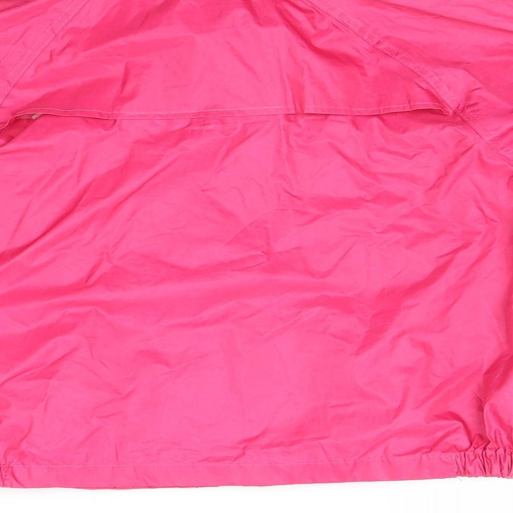 Brand and care label for wetplay girls’ red basic coat coat, size 3-4, years