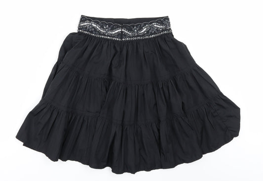 Gap Girls Black A-Line Size 7 Years