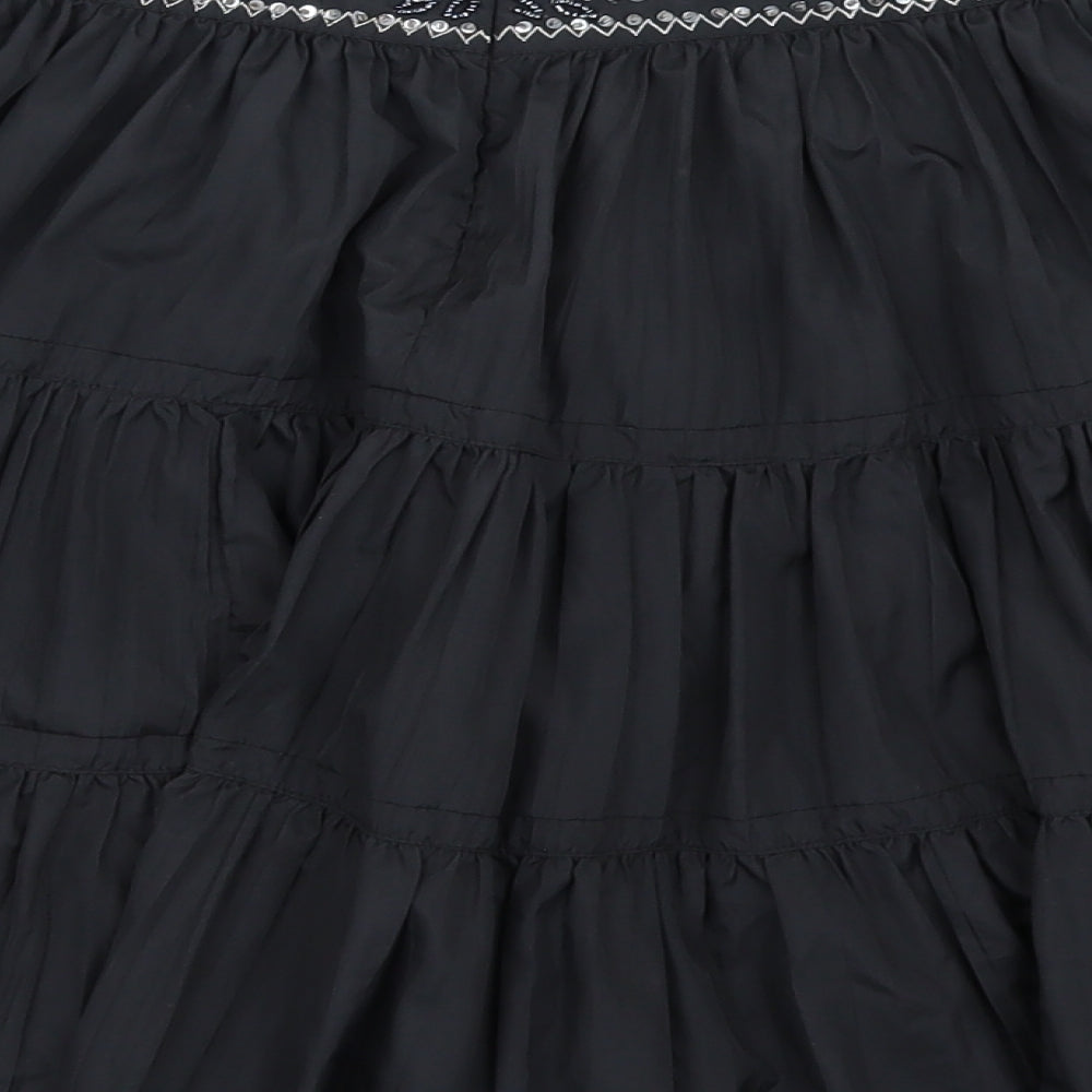 Gap Girls Black A-Line Size 7 Years
