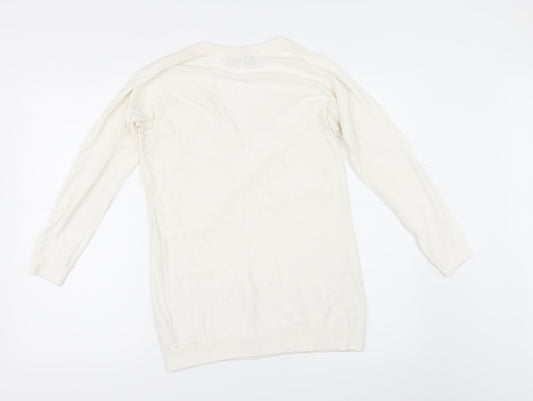 Damsel in a Dress Womens Ivory Pullover Jumper Size S