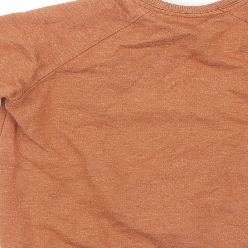 George Boys Brown Knit Pullover Jumper Size 6-9 Months