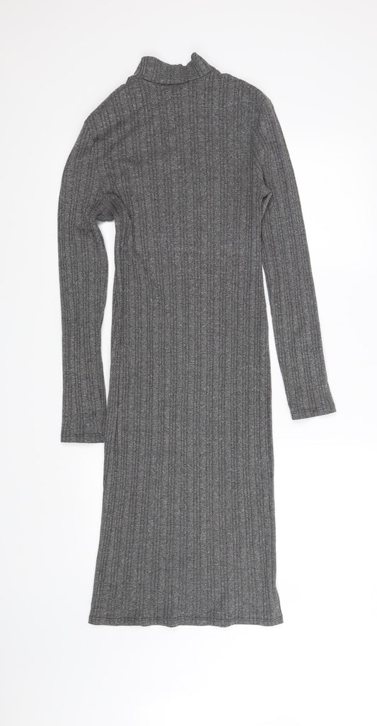 miss selfridge Womens Black Fit & Flare Size 8
