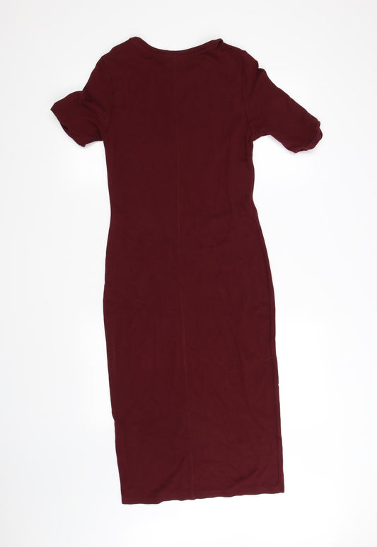 tpshop Womens Purple Fit & Flare Size 12