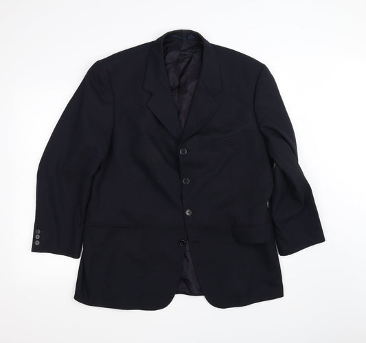 charlton gray Mens Blue Jacket Coat Size 44