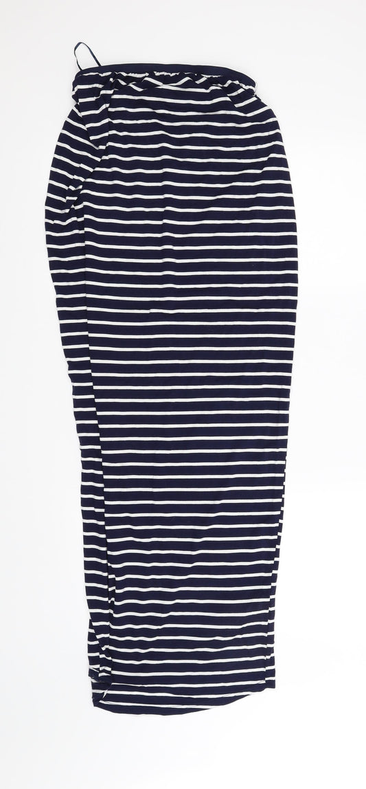 New Look Womens Black Flare Skirt Size 8