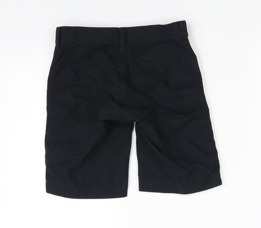 gues kids Girls Black Chino Shorts Size 7 Years