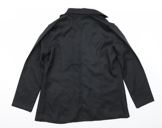 Preworn Womens Black Jacket Blazer Size XL