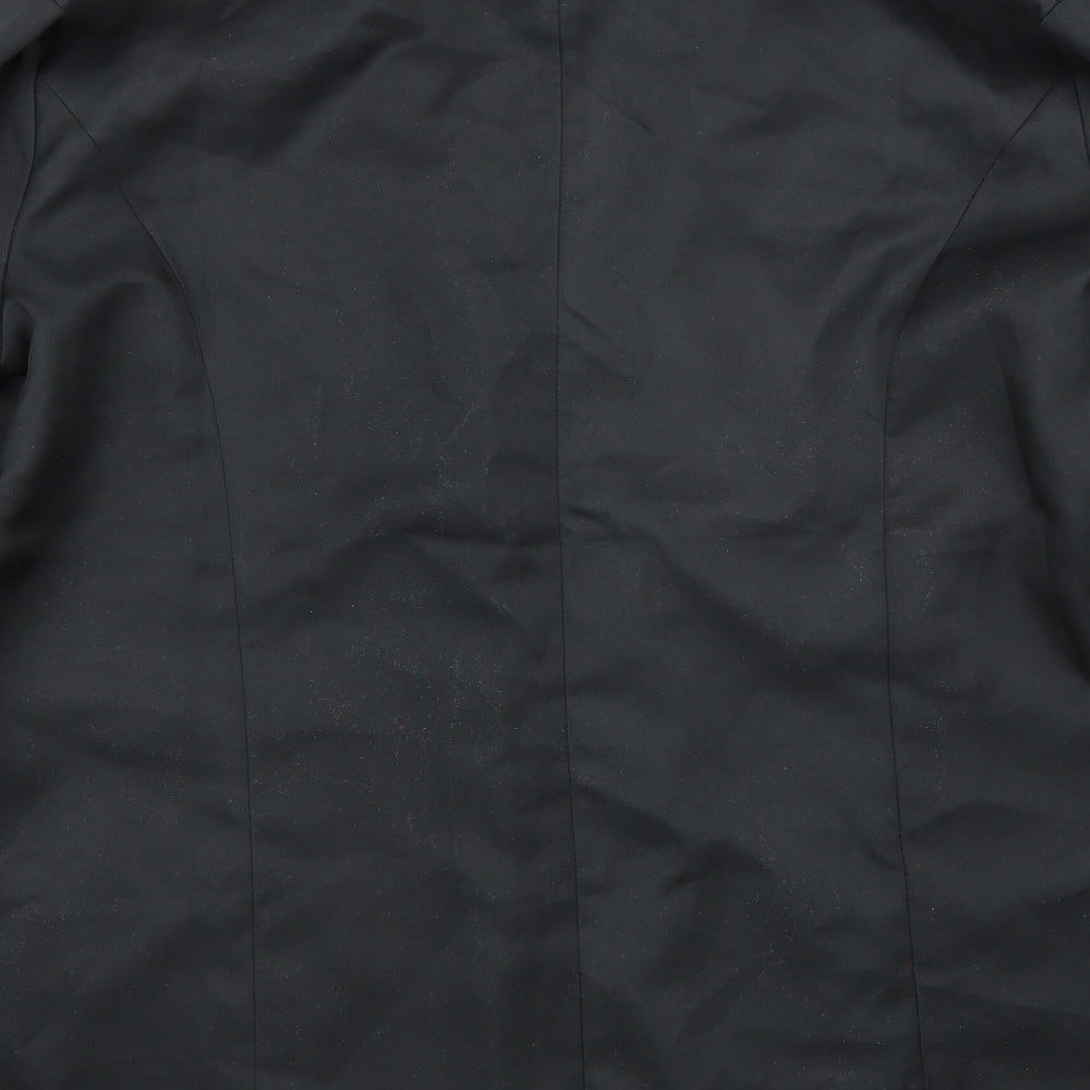 Preworn Womens Black Jacket Blazer Size XL
