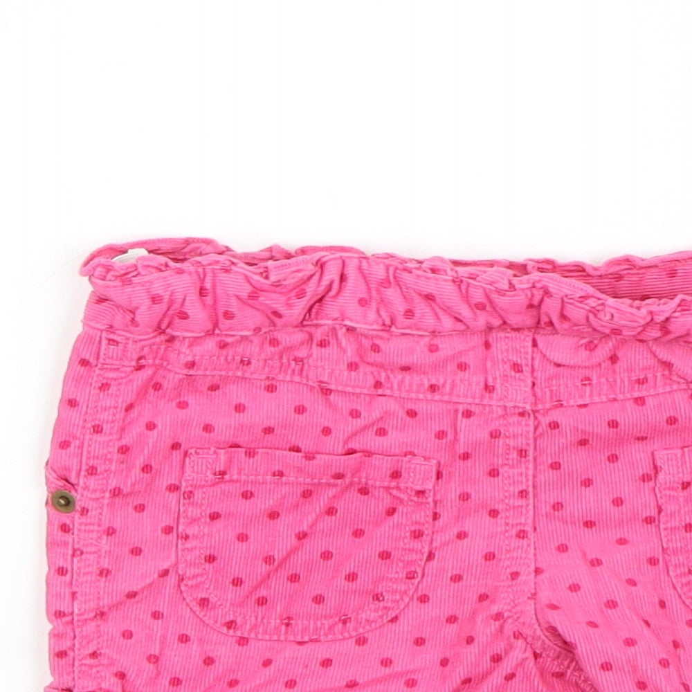 TU Girls Pink Cropped Trousers Size 24 Months
