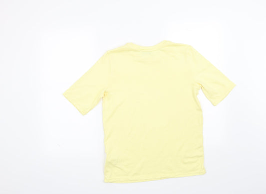 RESERVED Womens Yellow Pullover Jumper Size L