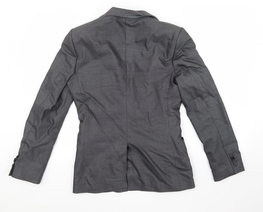 River Island Mens Grey Jacket Blazer Size 34