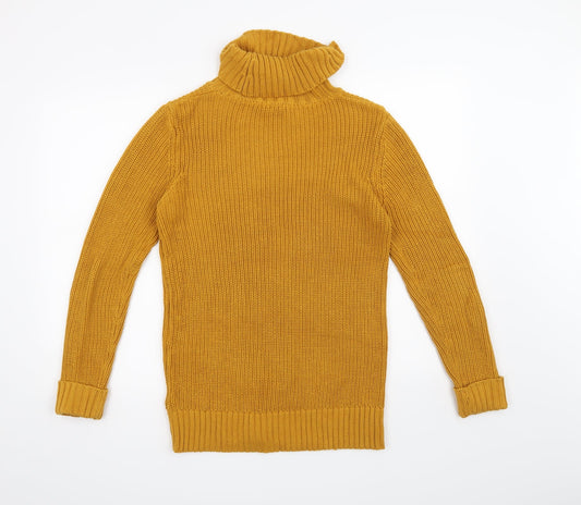 FOREVER 21 Womens Yellow Pullover Jumper Size M