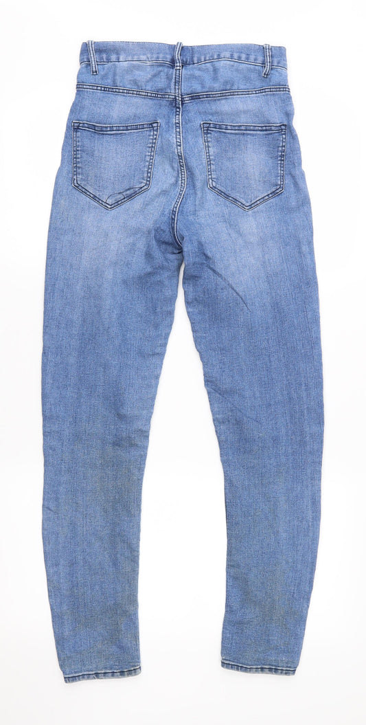 H&M Womens Blue Skinny Jeans Size 36 L27 in