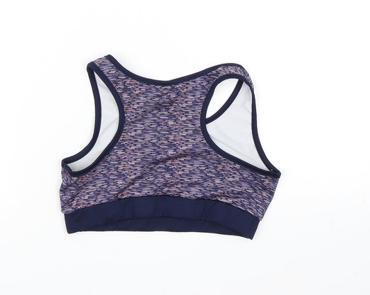 TU Girls Blue Cropped Tank Size 11 Years