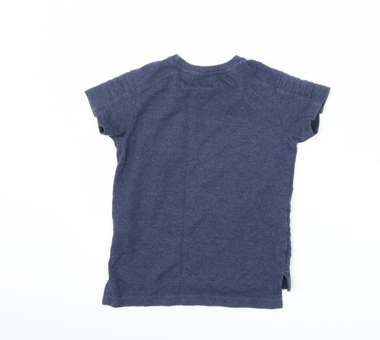 Primark Boys Blue Basic T-Shirt Size 3-4 Years - cool kids vibes