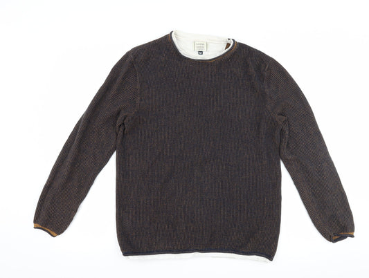 George Mens Blue Pullover Jumper Size M