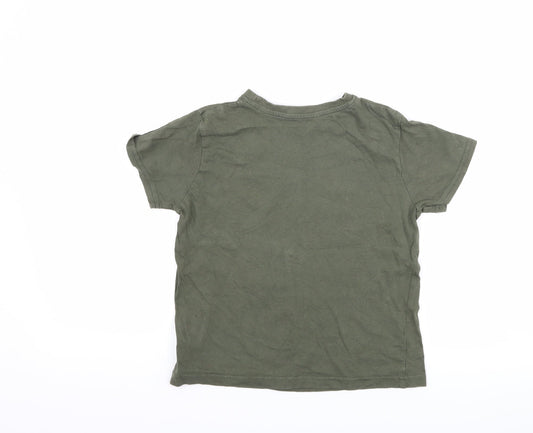 Primark Boys Green Basic T-Shirt Size 6-7 Years - Venice Beach California