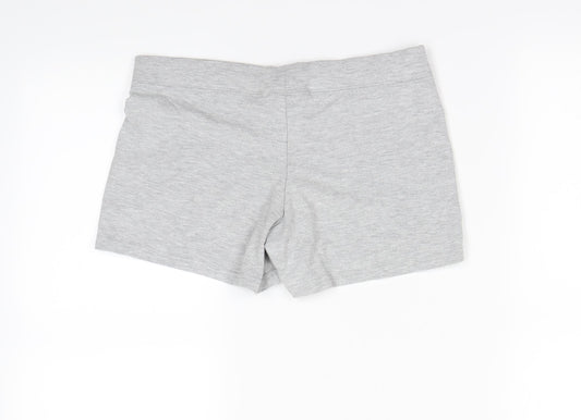 rennox Womens Grey Cut-Off Shorts Size 12