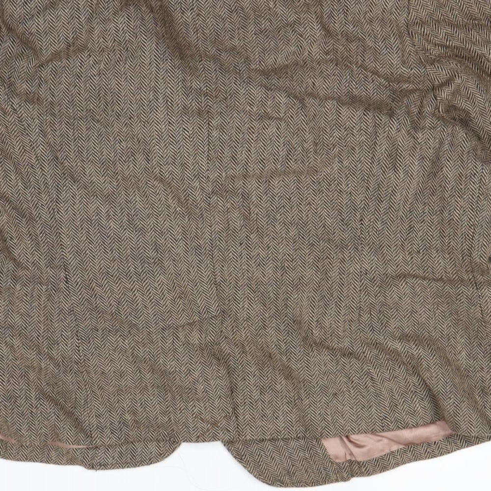 Next Womens Beige Jacket Coatigan Size 14