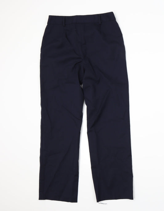 Preworn Womens Blue Trousers Size 6 L26 in