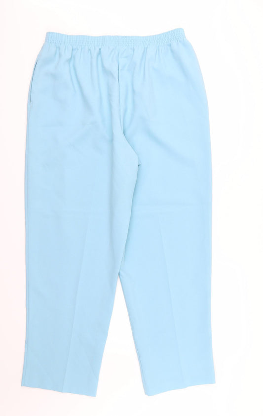 BonWorth Womens Blue Rayon Trousers Size XL L29 in