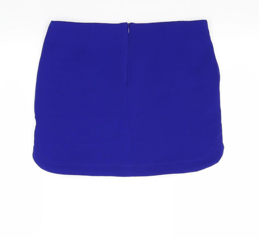 FOREVER 21 Womens Blue Mini Skirt Size M