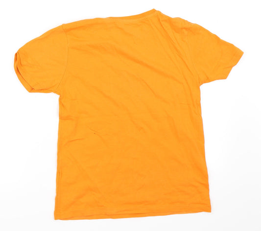 Nutmeg Boys Orange Basic T-Shirt Size 12-13 Years