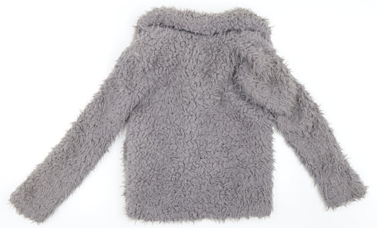 Primark Womens Grey Jacket Coat Size 4