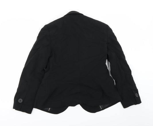 Marks and Spencer Womens Black Jacket Blazer Size 12