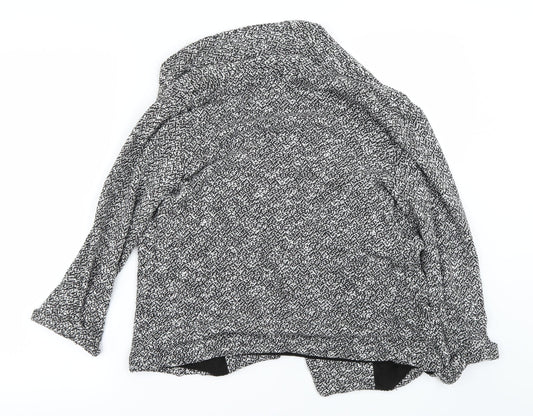 New Look Womens Grey Jacket Blazer Size 8